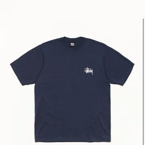 Stussy Dark Blue Short Sleeve Tee